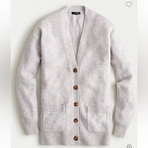 J. Crew Long Cardigan in Supersoft Yarn